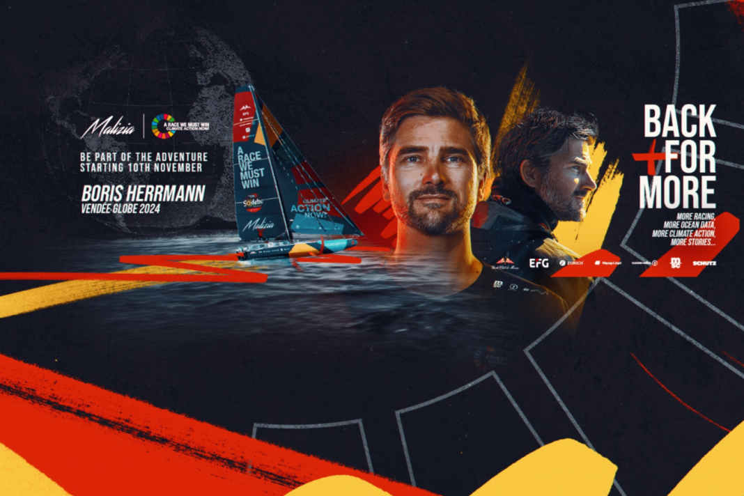 Boris Herrmann's racing motto "Back for more" also fits in well with the growing campaign for the Malizia Mangrove Park in the Philippines, which the five-time circumnavigator is supporting