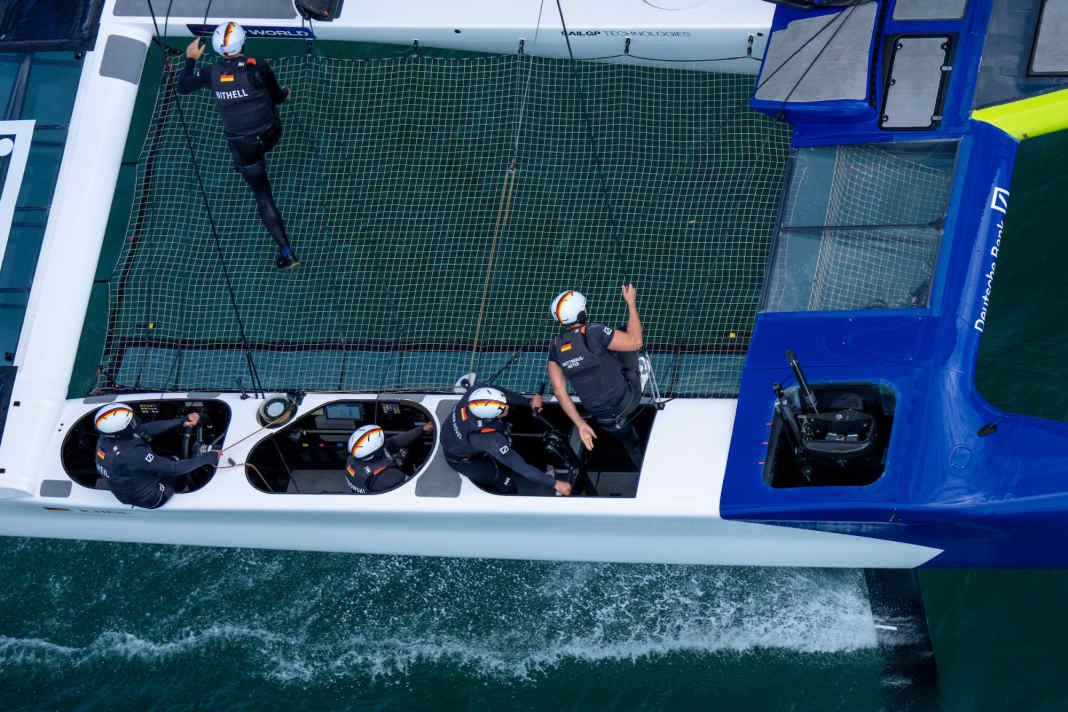 Stuart Bithell ha trascorso due anni nel SailGP tedesco e ora passa alla "squadra di casa" britannica.