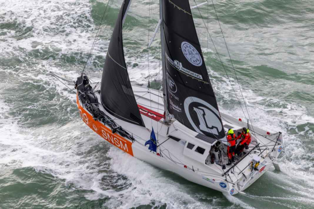 I primi classificati di Class40 su "SNSM - Faites un don".