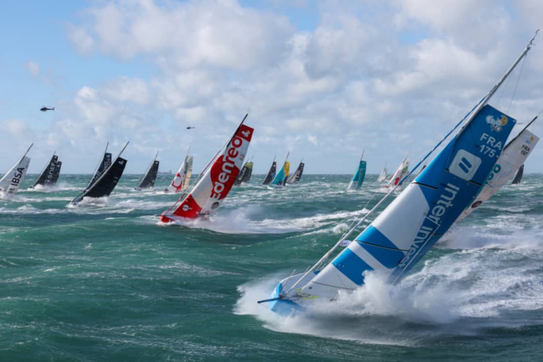 Class 40 power play for the Transat launch