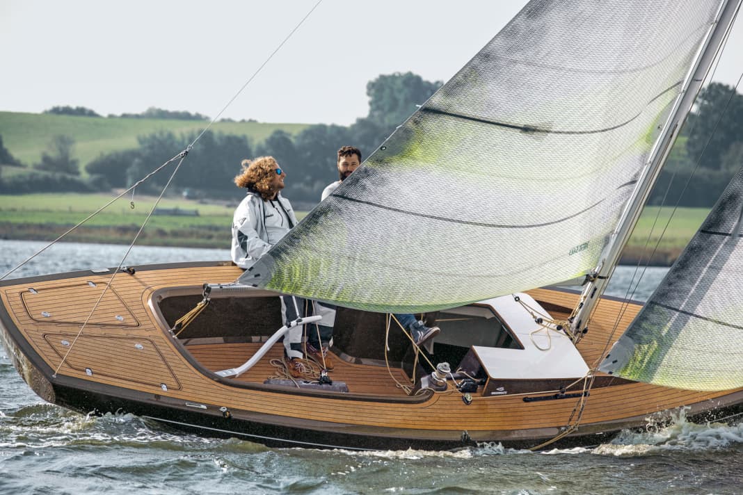 Anders im Verborgenen: Die Flax 27 kommt mit klassischen Linien. Idee und Bauweise sind aber ganz modern