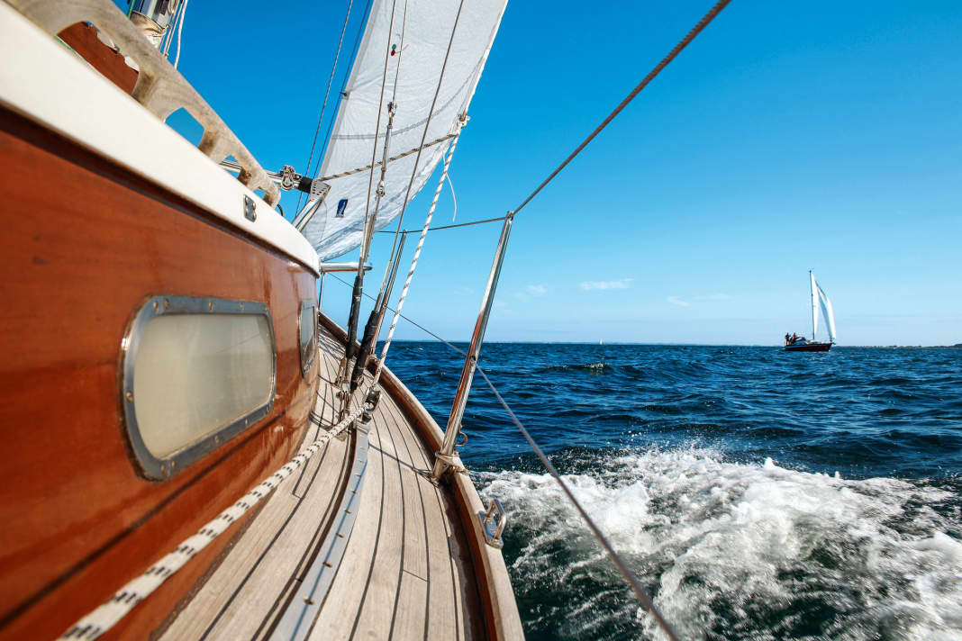 Good wood: The boat was created at a time when GRP was threatening to replace the classic material