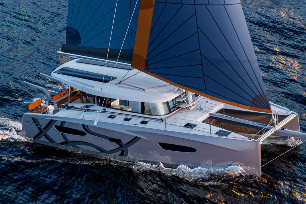 La construction sort tout droit du bureau de Marc Lombard Yacht Design. L'aspect reste néanmoins typique de la marque