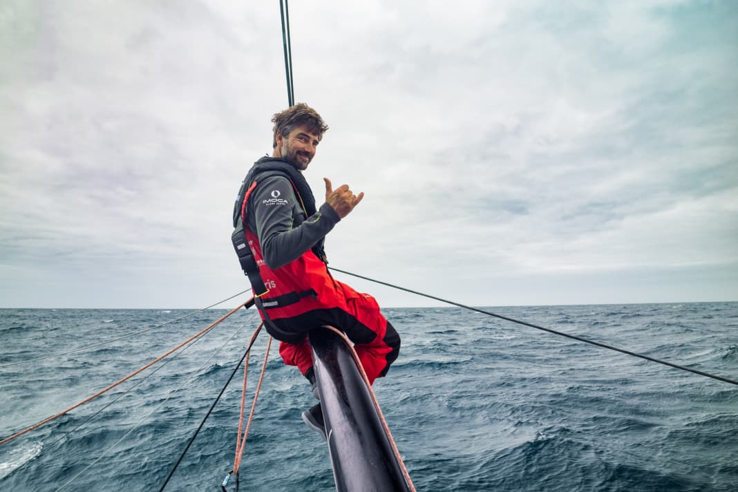 "Malizia - Seaexplorer" skipper Boris Herrmann optimistic on the boom