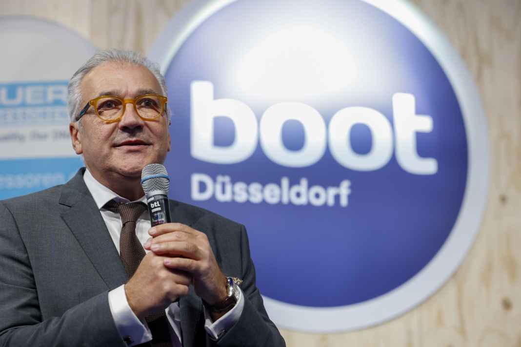 Directeur de boot Düsseldorf Petros Michelidakis au salon 2025.