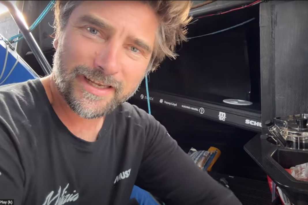 Boris Herrmann takes his fans on board like no other. Today he sent a 13-minute video from the chilly north, where he has since found the wind