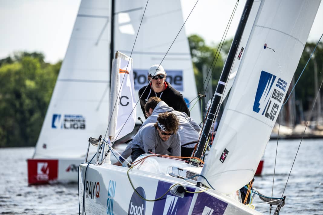 MSC helmsman Magnus Simon had a good overview at the season opener