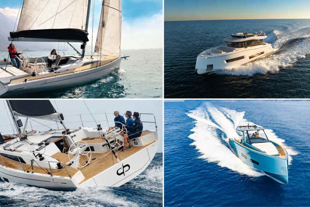 Quelques bateaux de la gamme de modèles de Cantiere del Pardo.