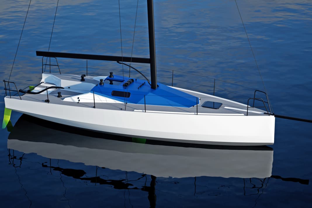 CG 30 Vento: Gerade Flächen an Deck reduzieren die Formkosten.