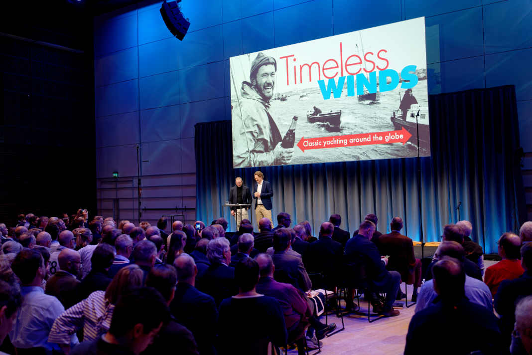 Hardly a seat was left empty in the Finnish music hall Musiikkitalo, where this year's Helsinki Classic Yacht Symposium took place. The event was hosted by John Lammerts van Bueren and Sampaa Vilkuna, both members of the five-person Classic Yacht Symposium Committee.