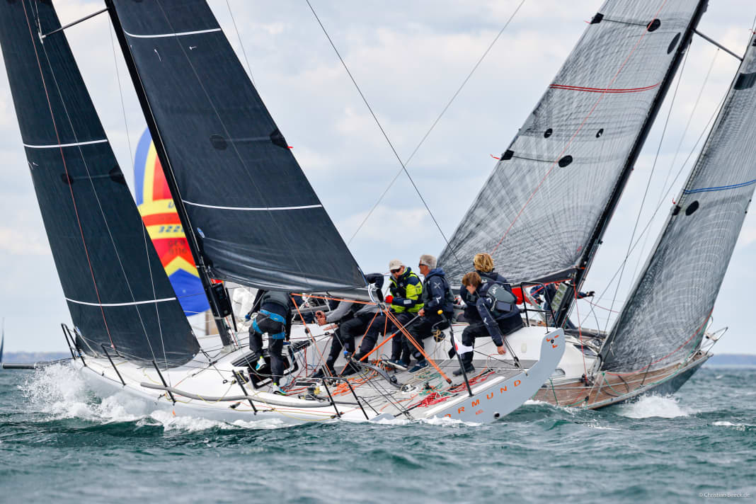 Exciting races on the Kiel Fjord