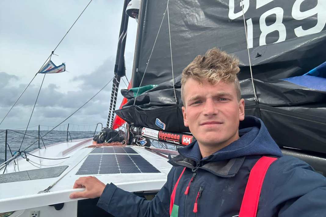 Melwin Fink's disappointment is clear to see, even if the crew has not yet given up on their Globe40 dream.