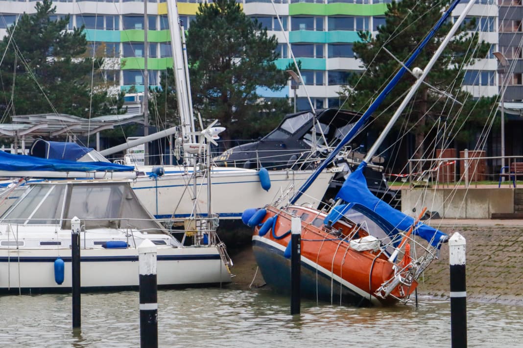 The devastation in Damp