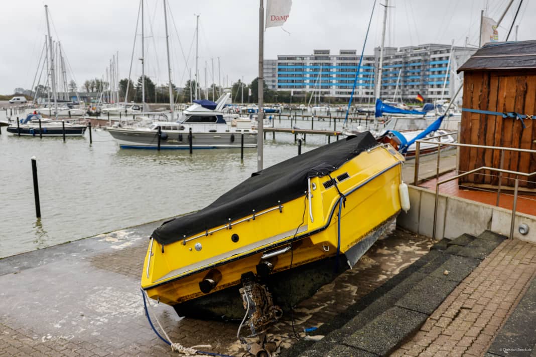 Storm surge damage Damp