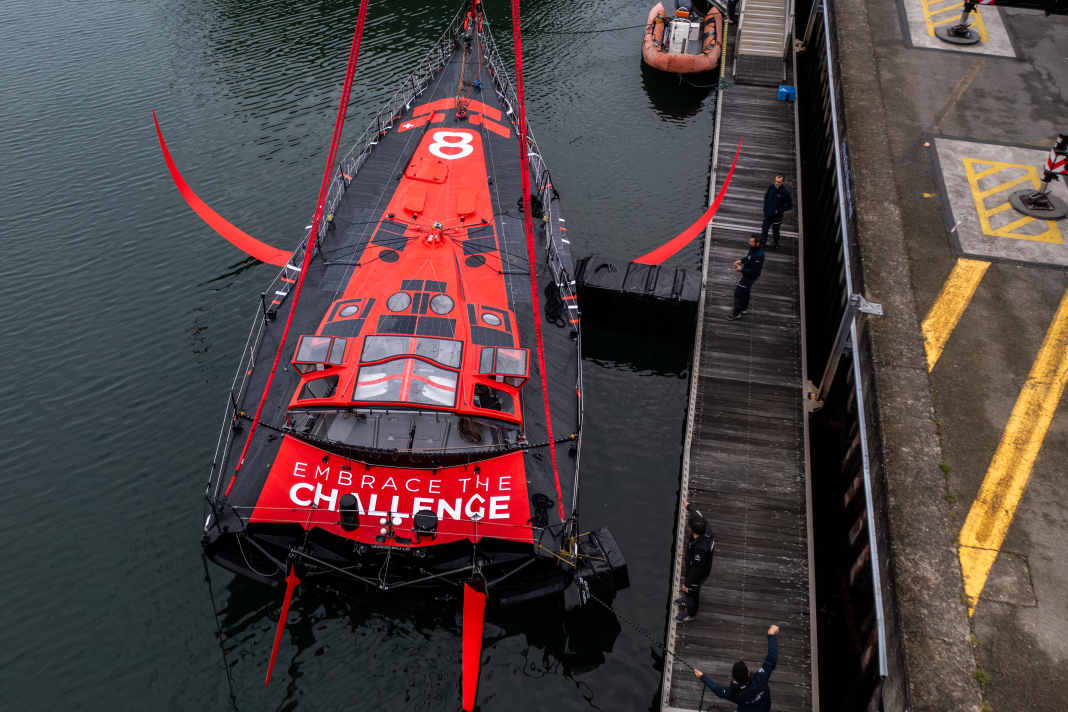 A Lorient, la VPLP-Imoca del 2018 è tornata nel suo elemento dopo il refit.