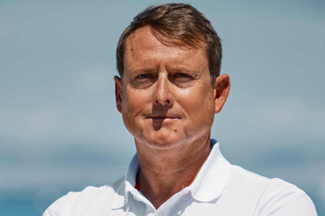 Le Britannique Dom Tidey est l'entraîneur en chef de German Sailing Team.