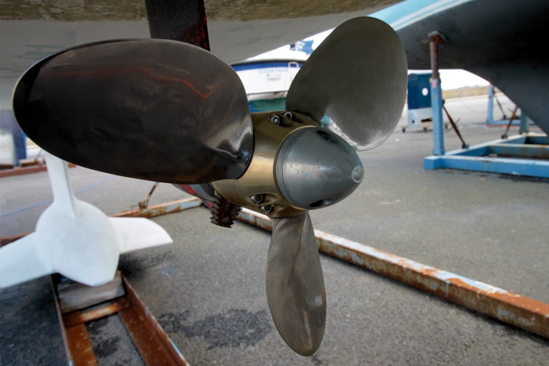 Bling, bling: Ein neuer Drehflügelpropeller ist ein beeindruckendes mechanisches Bauteil