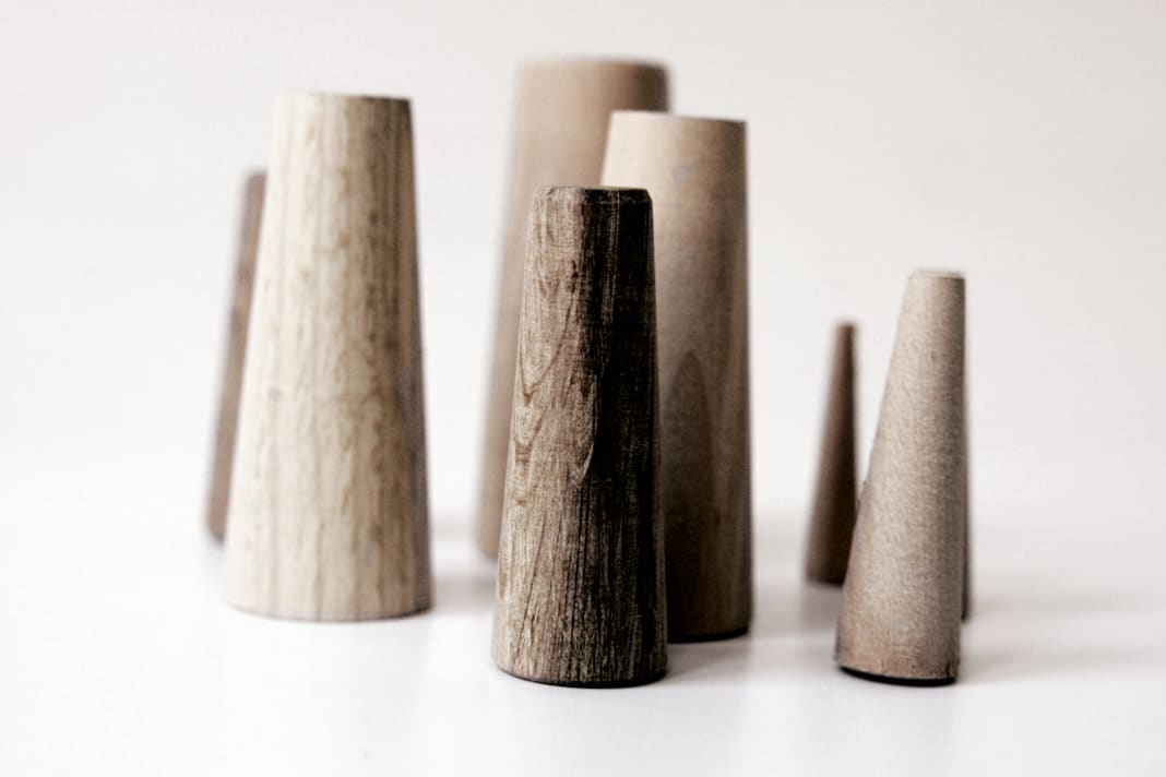 Bouchons en bois tendre de plusieurs tailles