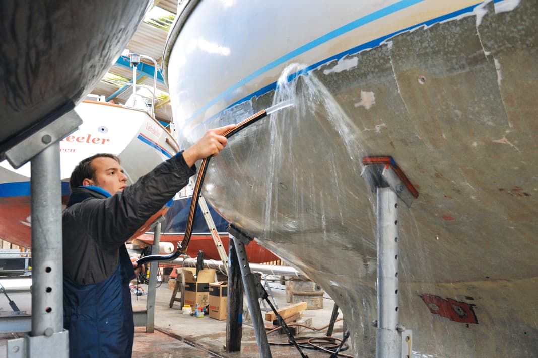 Repair osmosis on yachts yourself YACHT