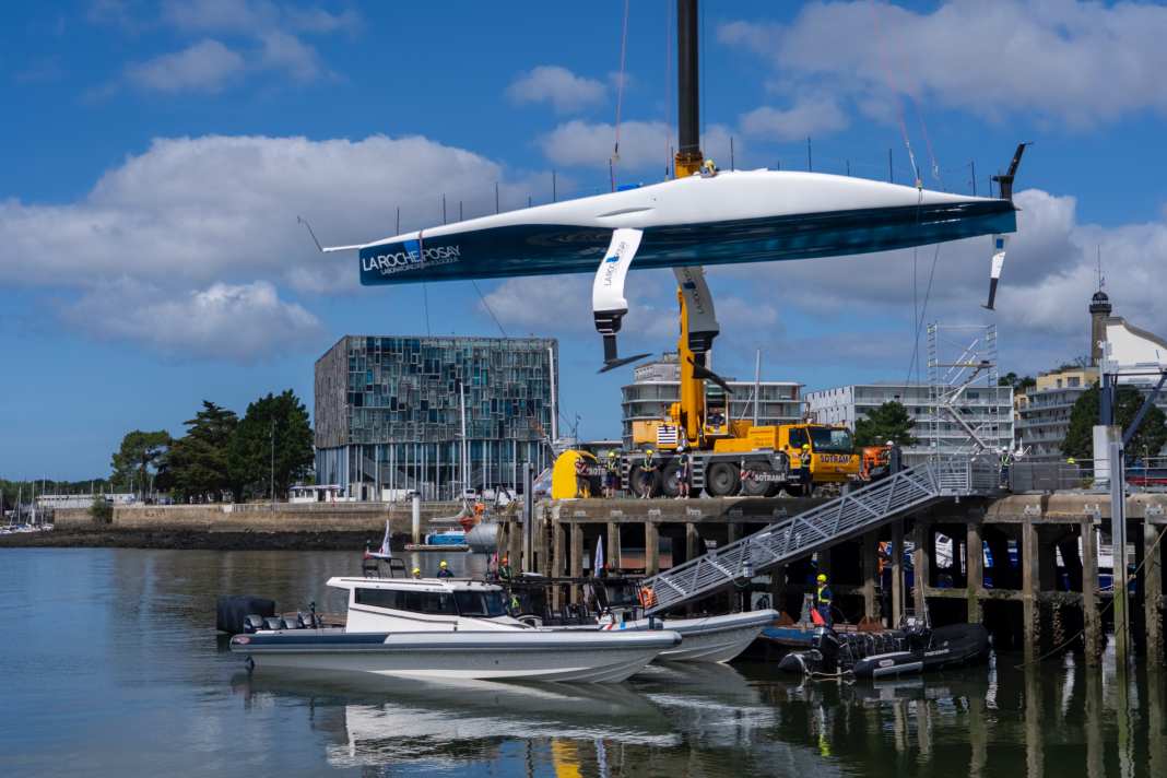 The comeback of the French AC75 following an extensive refit.