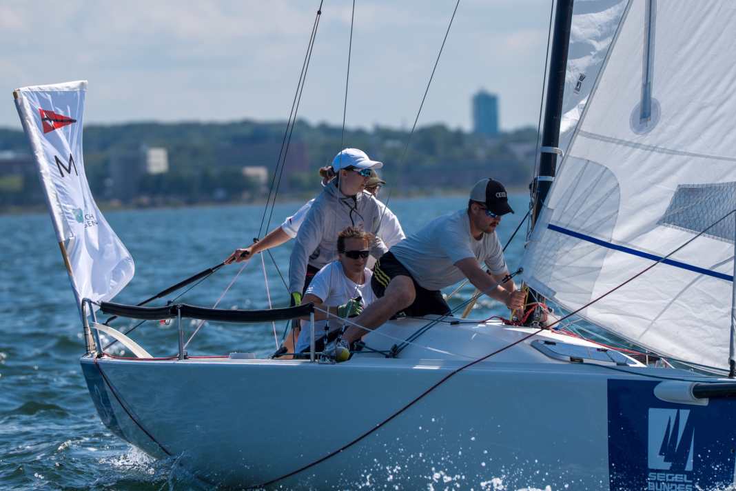 The MSC team, led by coxswain Till Krüger, won the top-flight showdown in Kiel.
