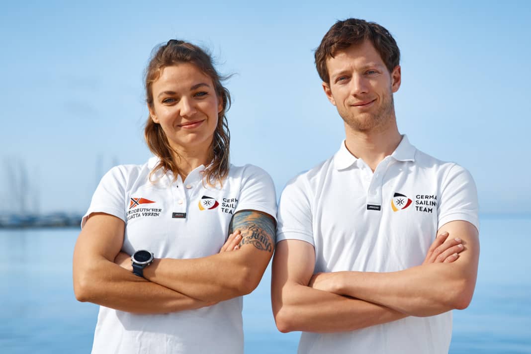 470er-Mixed: Das Ehepaar Malte und Anastasiya Winkel (SYC/NRV) hat sich im Kampf ums Pre-Olympics-Ticket gegen starke nationale Rivalen durchgesetzt