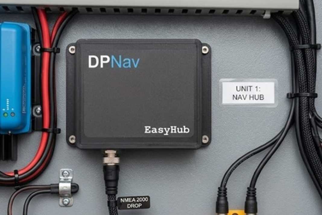 The device is connected to the vehicle's electrical system.