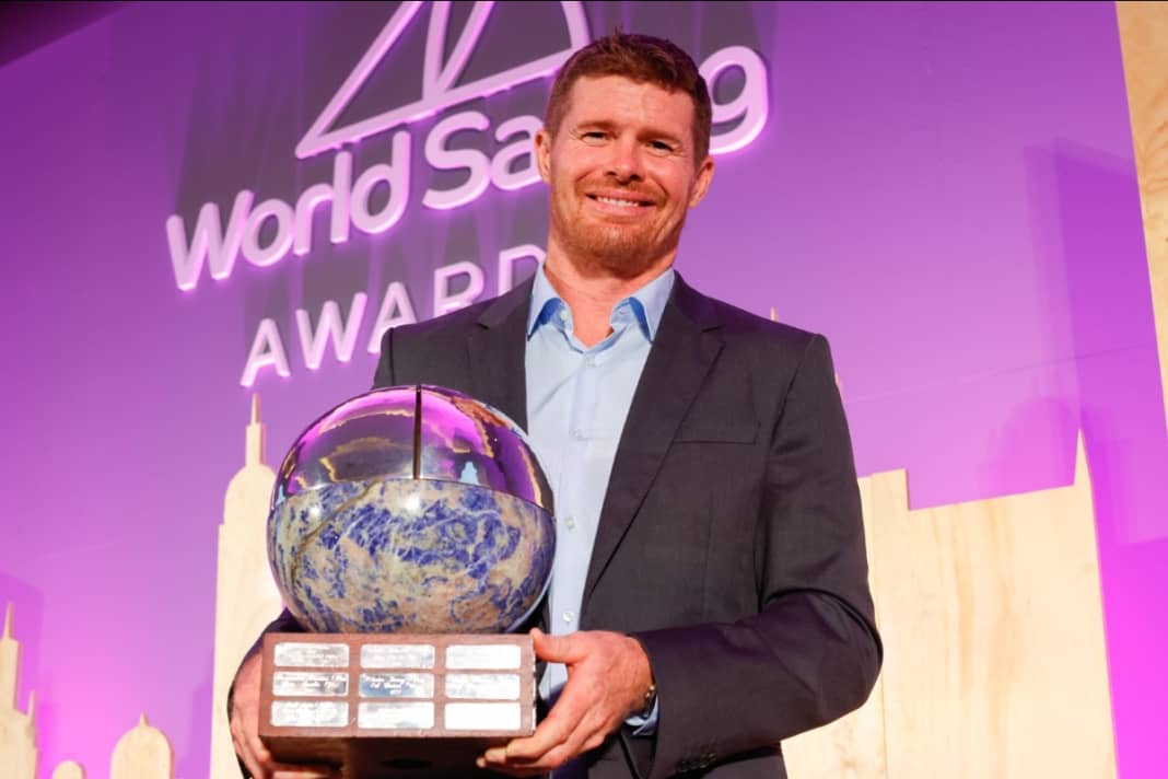 Pour la troisième fois, le navigateur australien Tom Slingsby est élu Navigateur mondial Rolex de l'année.