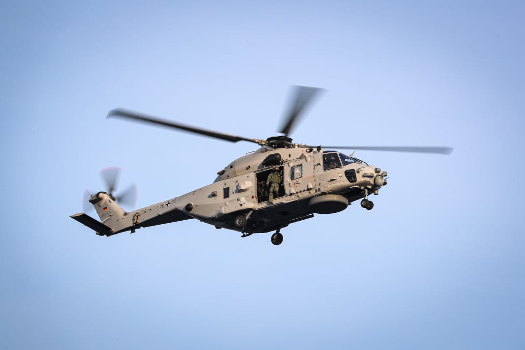 The NH90 "Sea Lion" helicopter is now part of the SAR fleet