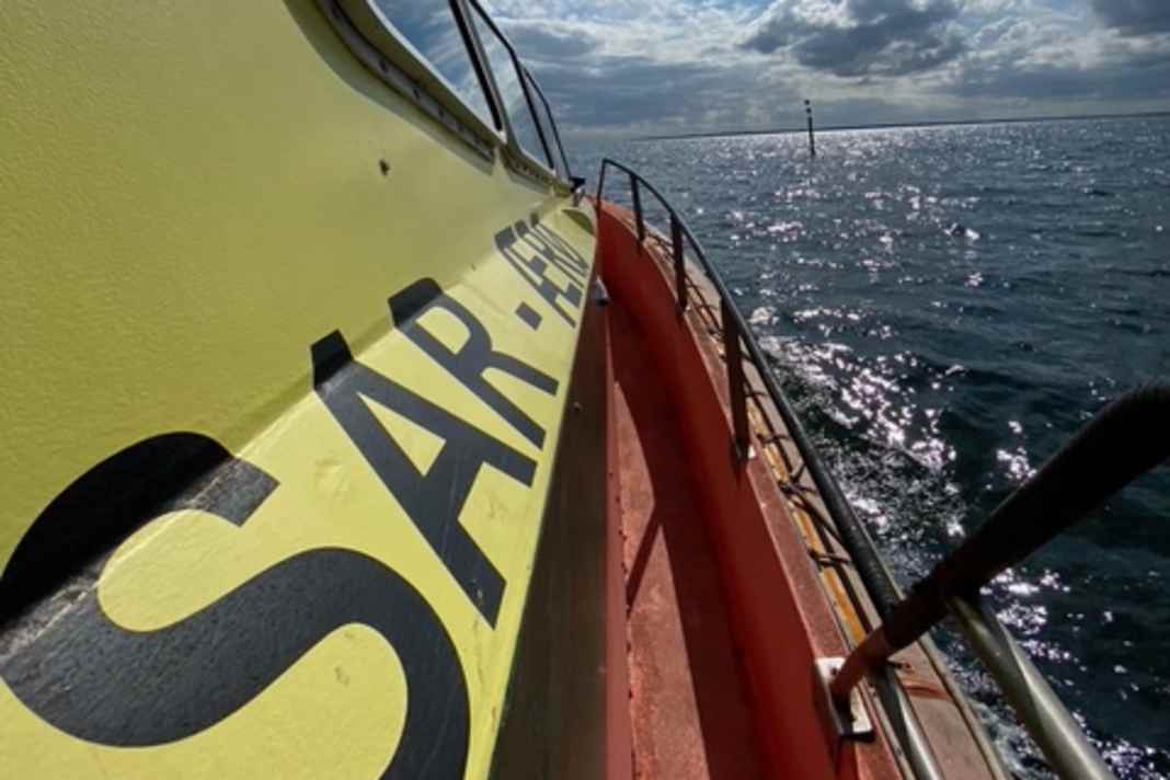 Das Rettungsboot Erria der SAR Ærø im Einsatz