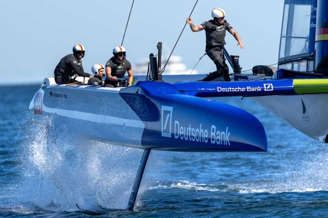 Team Germany thrilled the fans at the German premiere in Sassnitz and is heading for Saint-Tropez with new self-confidence.