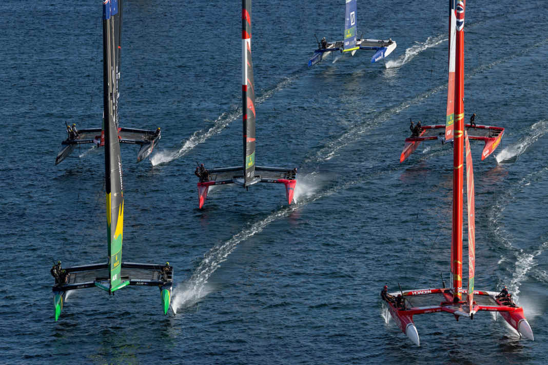Aufholen war nach schwierigen Starts für Team Germany das Gebot der Stunde auf dem Rennkurs im Sydney Harbour.