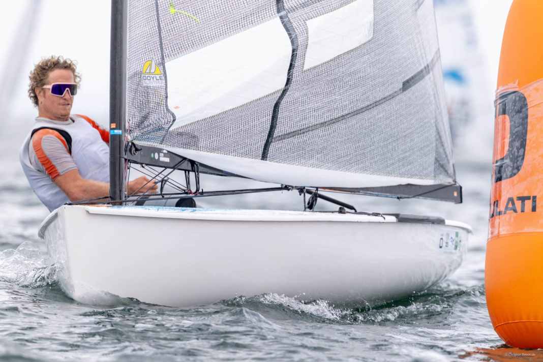 Fabian Lemmel est actuellement le dominateur allemand dans la catégorie Finn.