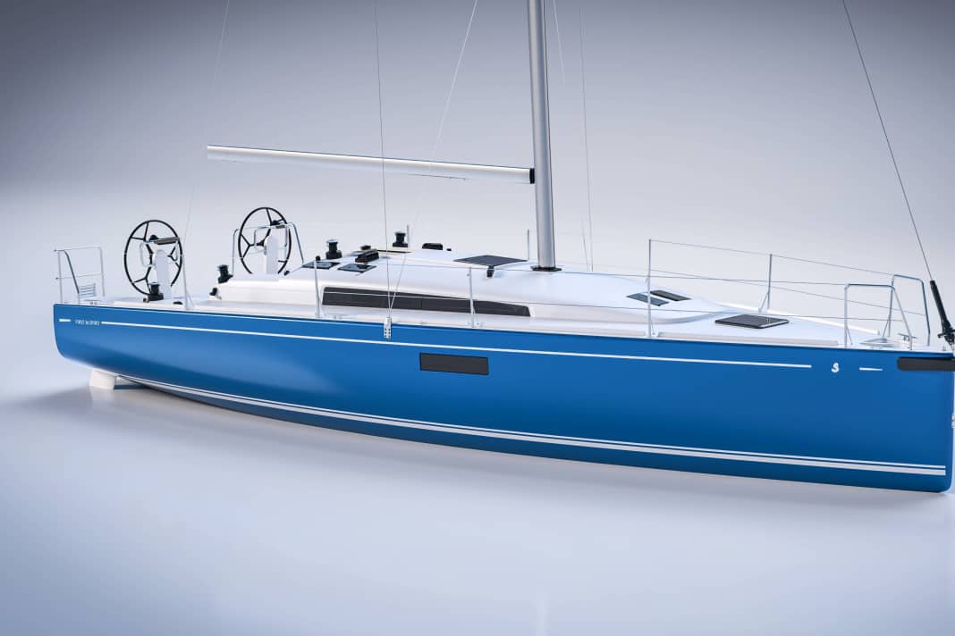 Lo scafo, veloce e con un'ottima planata, è opera del progettista Sam Manuard. Rispetto alla versione standard del First 36, le modifiche apportate alla nuova versione Spirit sono minime.