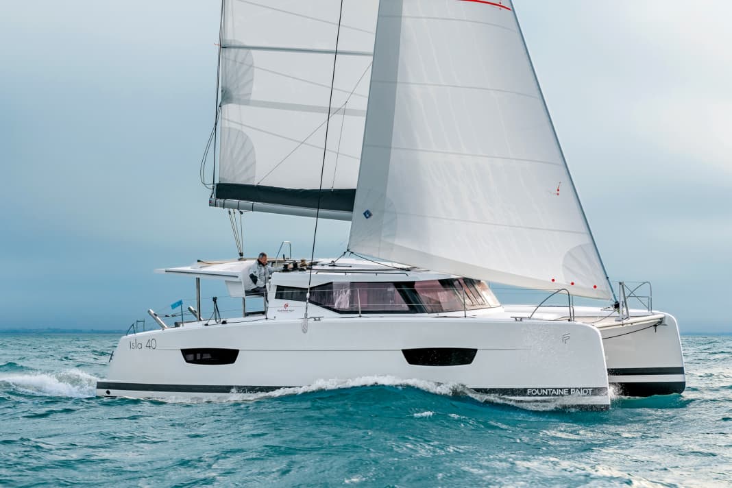 Isla 40: sharpened design paired with unchanged good sailing characteristics