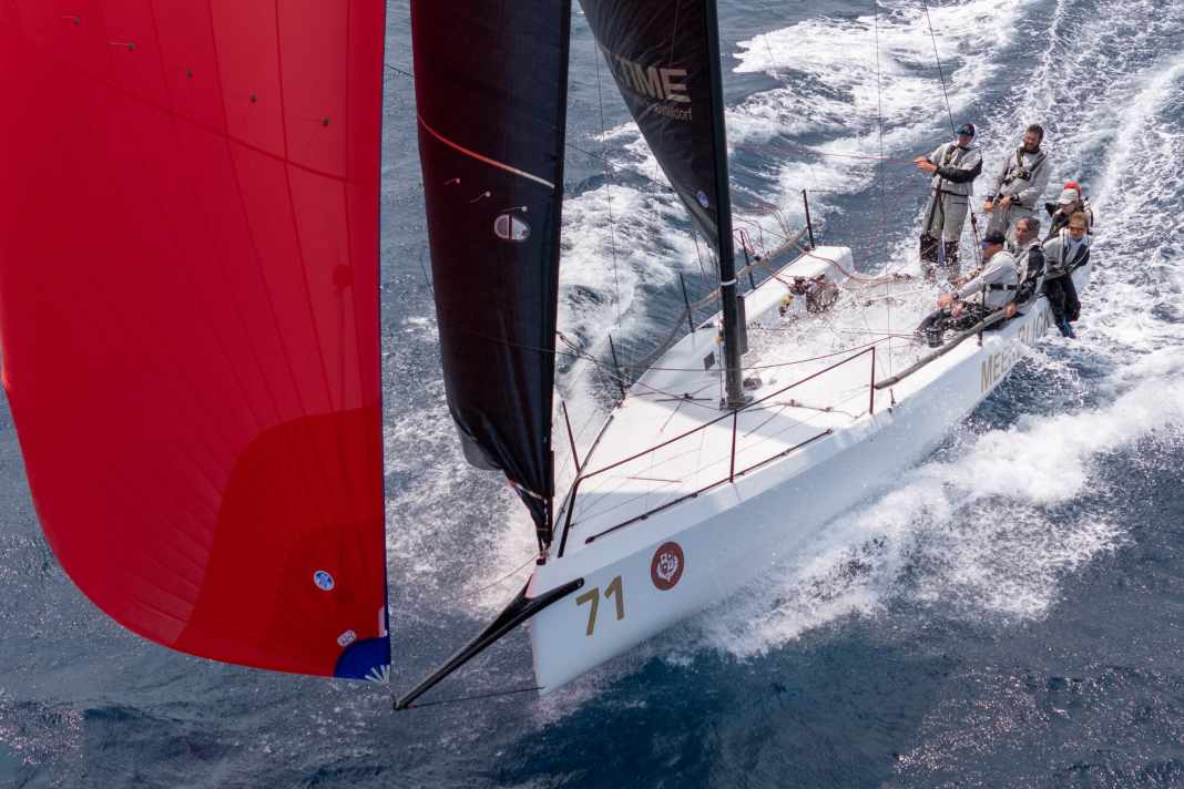 Die Cape 31 „MeerBlick“ rauschte in der Inshore-Gesamtwertung von IRC 1 auf Rang 9.