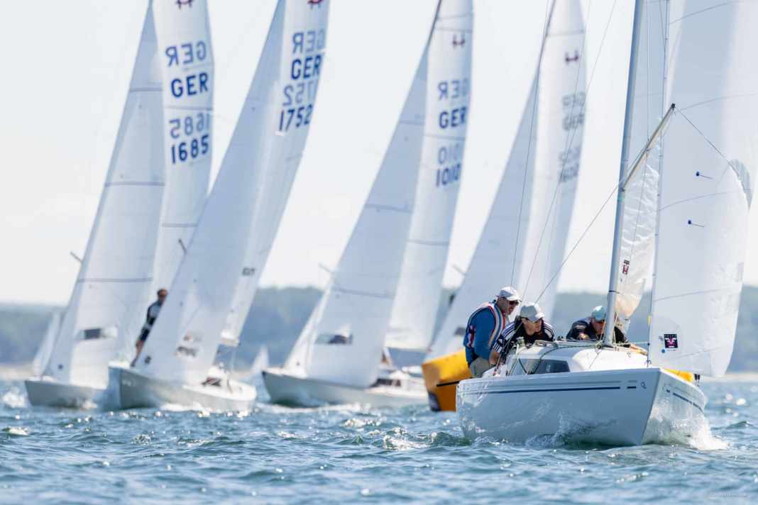 Although the H-boats only took part with a small fleet, they had a great time on the Baltic Sea.