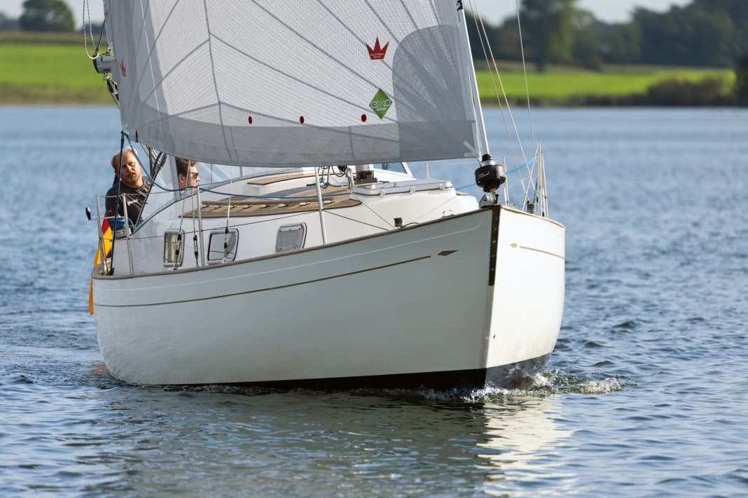 E-Antrieb, giftfreies Antifouling und Recycling-Segel: Die alte HR verursacht nur wenig Emissionen