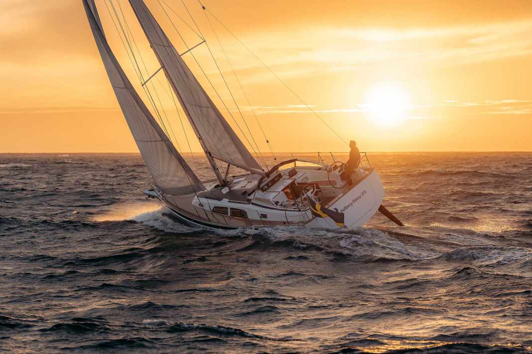 "Naviga come una dea", dice il capo cantiere Magnus Rassy.