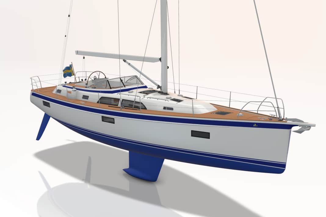 Von außen sind die Modifikationen dezent. Zusätzliche Rumpffenster im Vorschiff und größere Fenster im Salon sorgen für mehr Licht unter Deck.