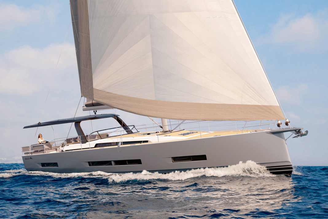 Unter den Nominierten befinden sich drei deutsche Yachten: die Hanse 590, ...