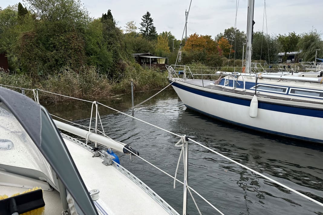 A partir de 14:00, l'eau est au-dessus du ponton