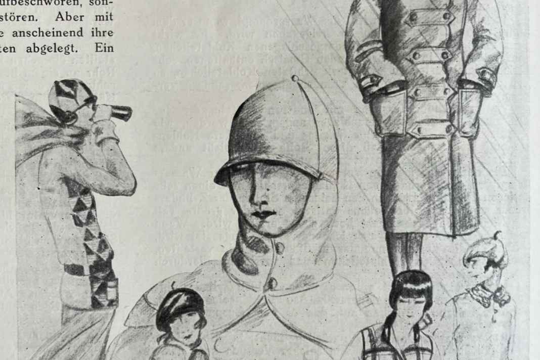 YACHT 26/1926: Die Kleidung der Frau an Bord.
