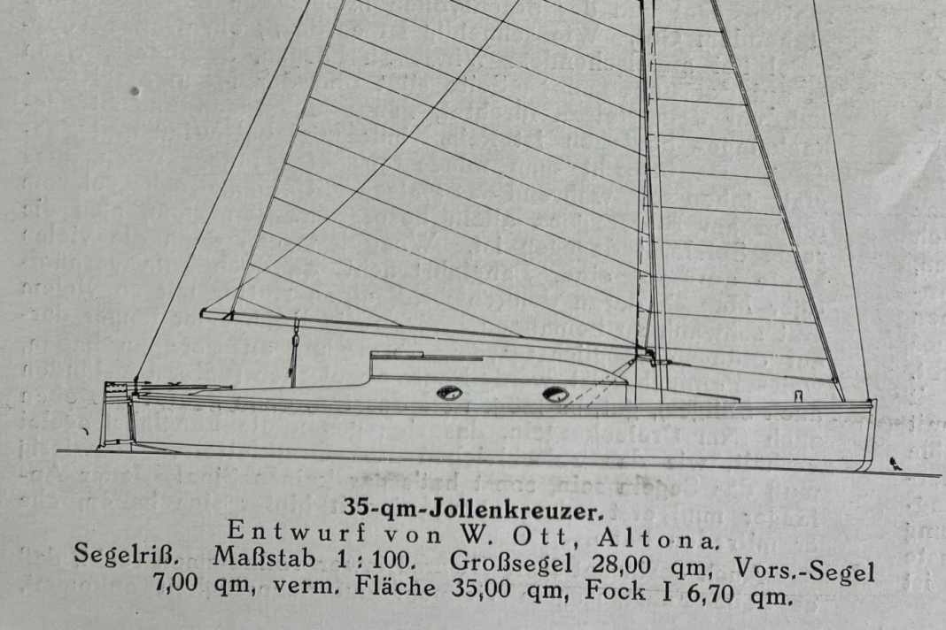 Il y a 100 ans : YACHT 4/1926 - Croiseur-dériveur de 35 m²