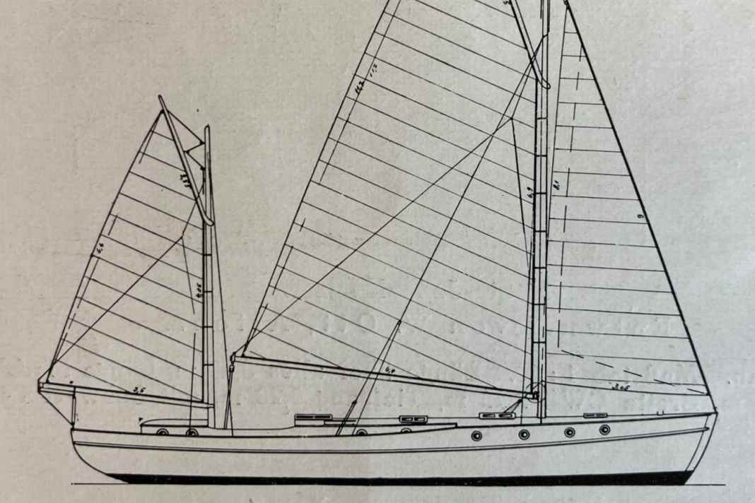 YACHT 4/1916: incrociatore a motore e a vela da 14,3 m.