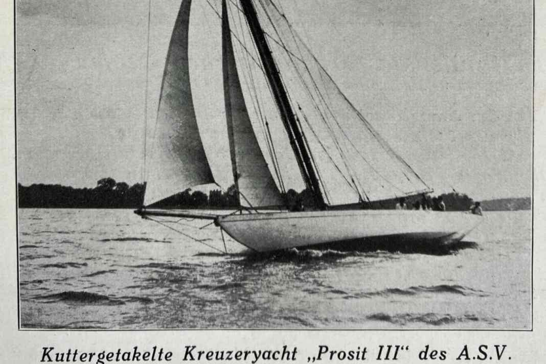 YACHT 7/1926: 40 anni dell’Akademischer Segler-Verein Berlin.