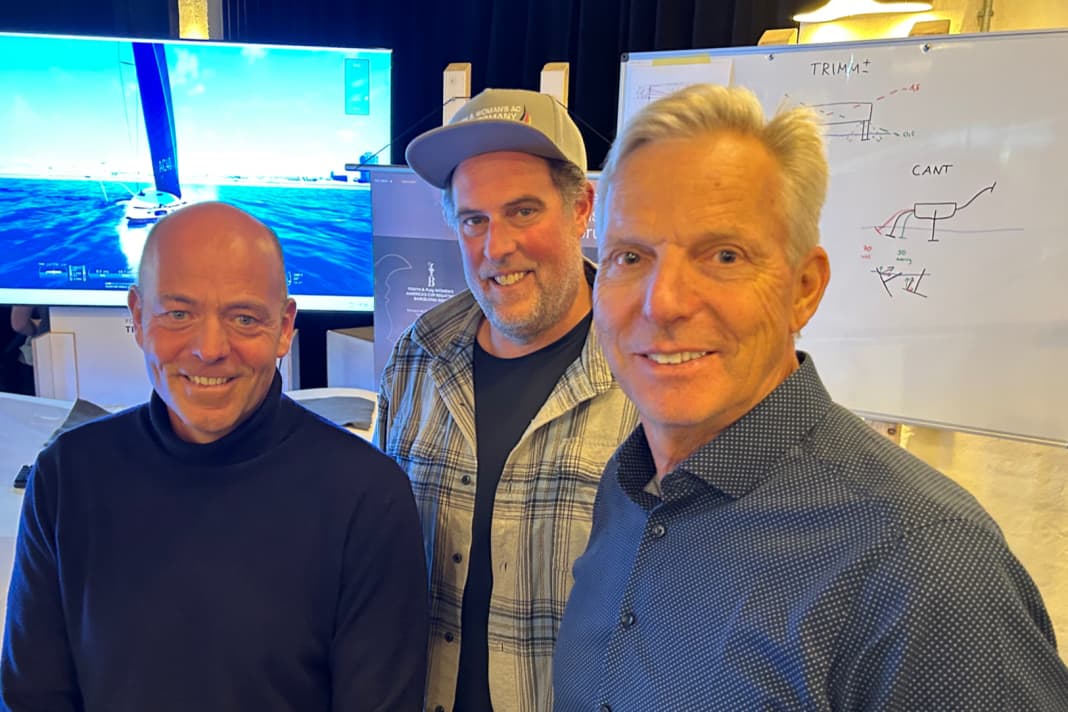 Co-founders, team sponsors and Cup organisers: Jochen Schümann, Marc Pickel and Oliver Schwall