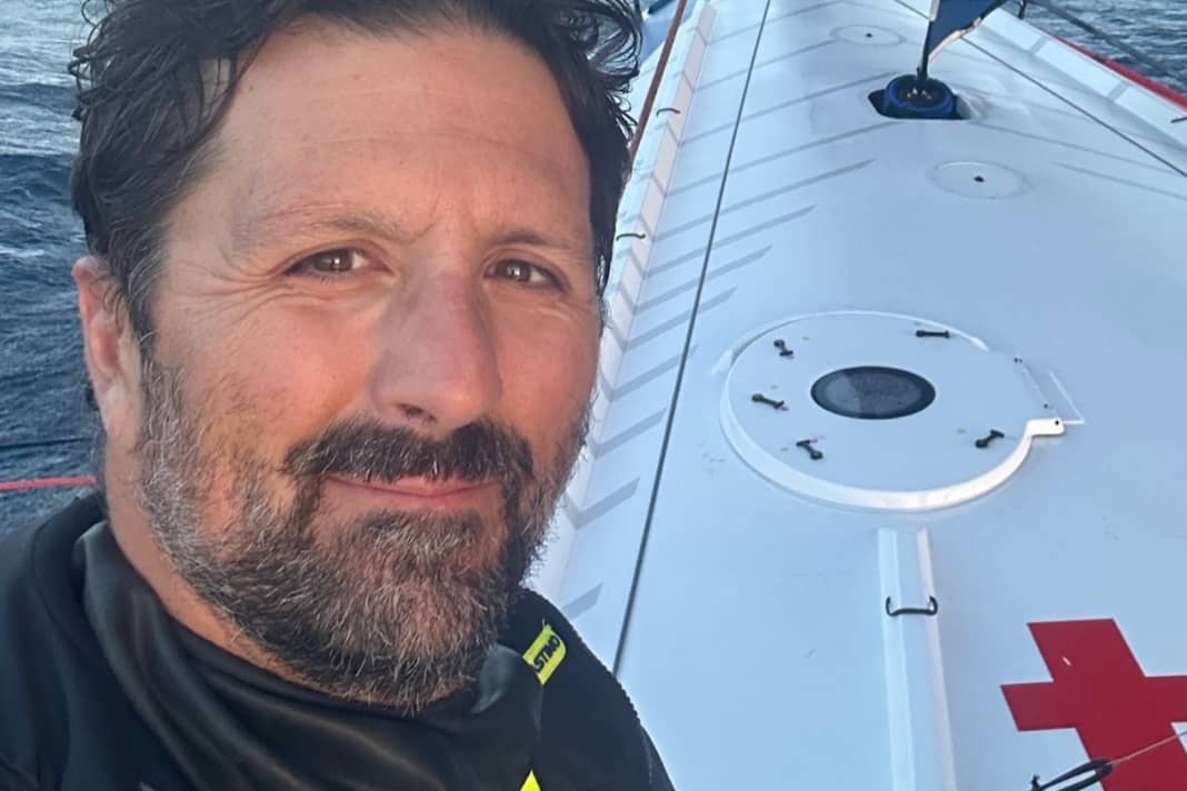 Spitzenreiter Yoann Richomme könnte bereits am 9. Dezember ins Ziel der Retour à La Base kommen