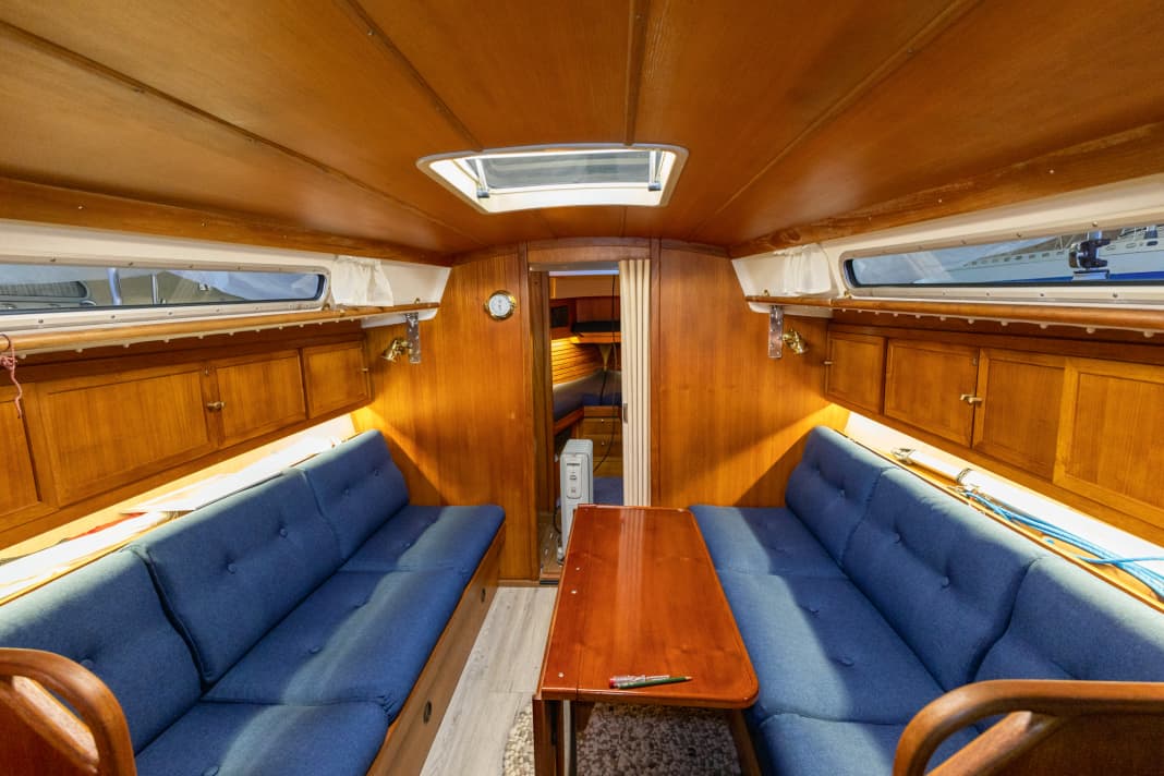 Wooden cave: Although the lighting and upholstery have been modernised, the interior still exudes the charm of the 1980s