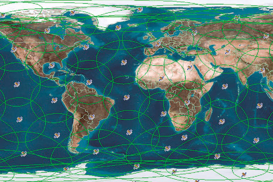 Iridium offre una copertura quasi completa, anche ai poli